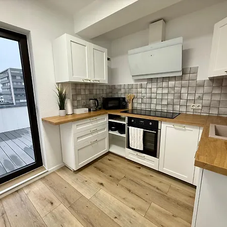 130qm Duplex Penthouse Im Stadtzentrum Mit Geraeumiger Terasse * 卡塞尔