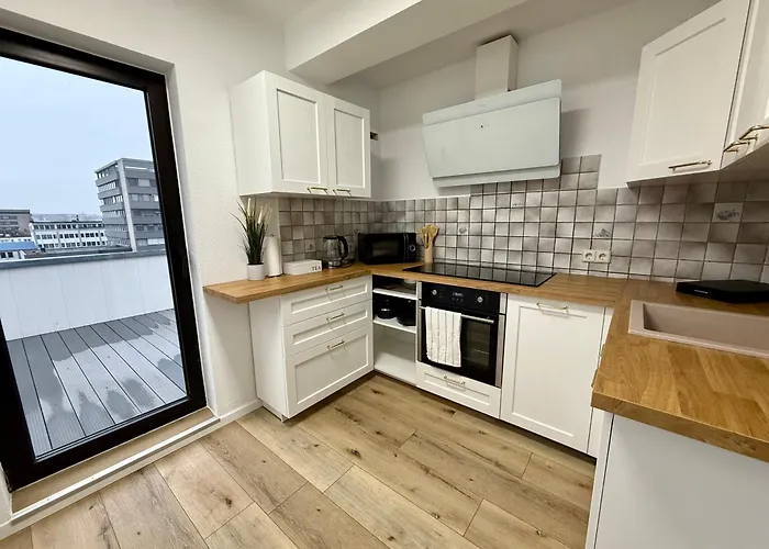 130qm Duplex Penthouse Im Stadtzentrum Mit Geraeumiger Terasse * Kassel